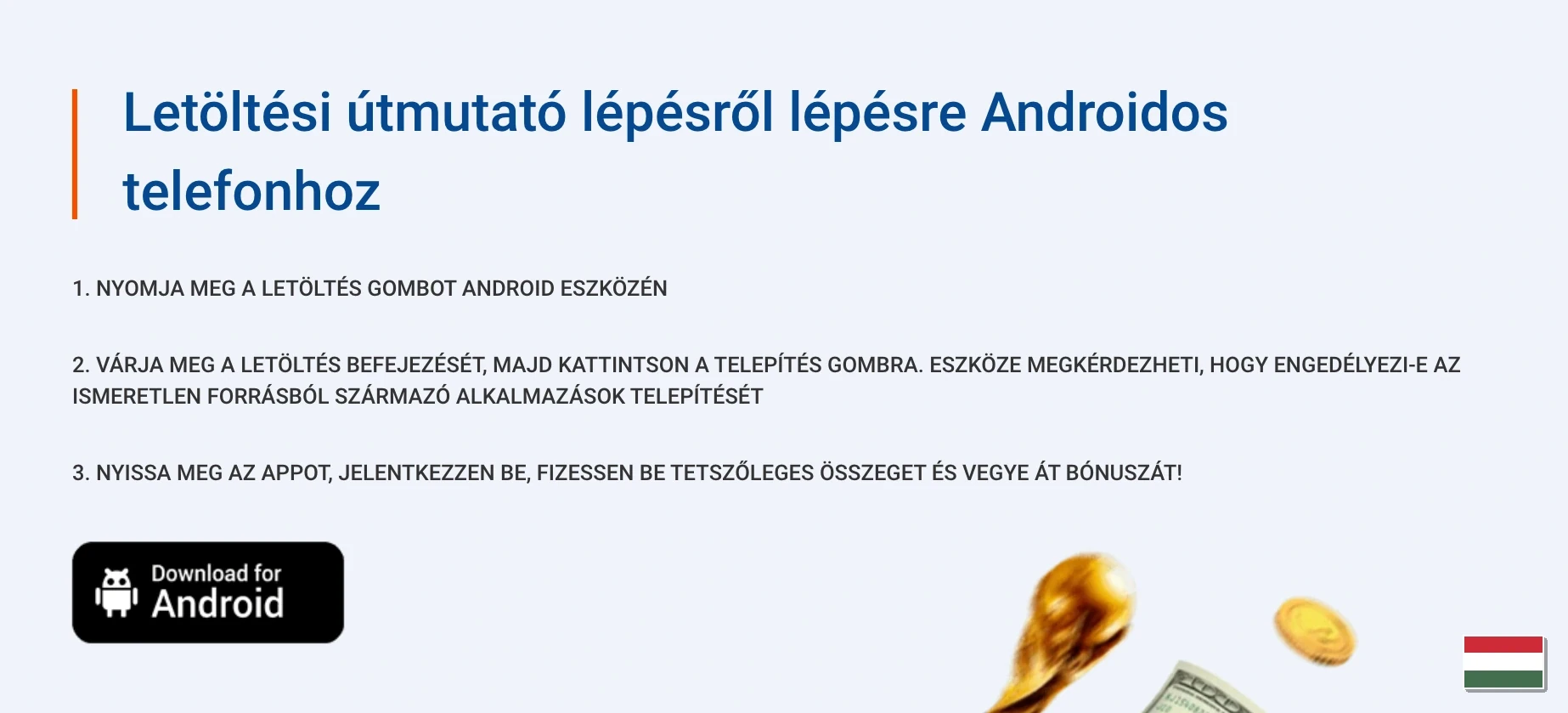 Mostbet Android letöltési útmutató